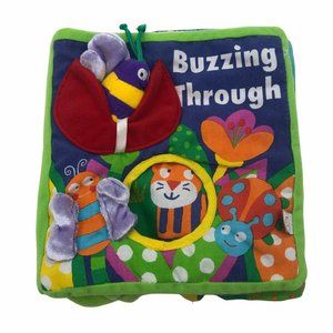 Manhattan Toy‎ soft book 'Buzzing Through' baby toy